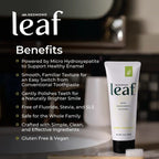 Redmond Leaf Toothpaste - Citrus Rosemary - 113g