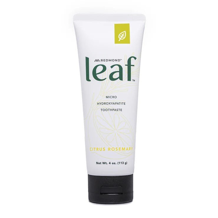 Redmond Leaf Toothpaste - Citrus Rosemary - 113g