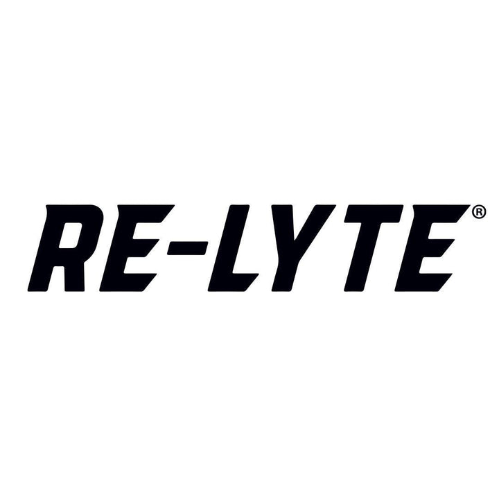 Re-Lyte logo in bold black font on white background for ReLyte Hydration - Lemon Lime - Stick Packs x 30 product branding