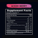 ReLyte Hydration - Mixed Berry - Stick Packs x 30 supplement facts with electrolytes and zero calories per serving