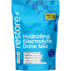 Restore Electrolyte Drink Mix Blue Raspberry 240g by Protein Supplies Australia in Drinks and Electrolytes collections.