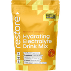 Restore Electrolyte Drink Mix Tropical Twist 240g hydration mix by Protein Supplies Australia for drinks and electrolytes.
