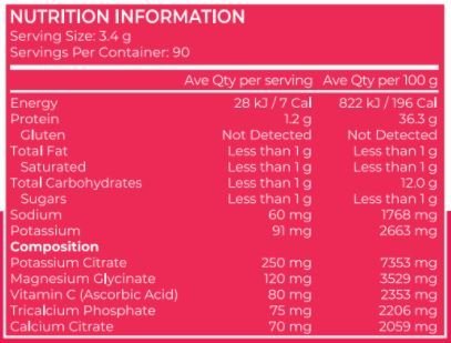 ReVitalise Electrolyte Drink - Raspberry - 90 Serves - Yo Keto