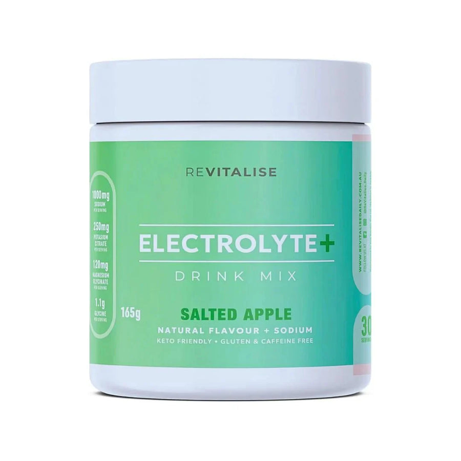 ReVitalise Electrolyte+ Drink - Salty Apple - 30 Serves - Love Low Carb