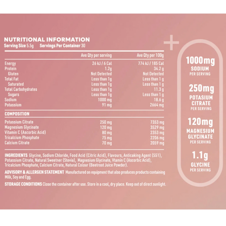 ReVitalise Electrolyte Drink - Watermelon - 90 Serves - Love Low Carb