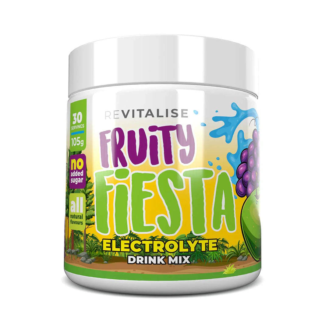 ReVitalise Kids Electrolyte Drink - Fruity Fiesta - 30 Serves - Love Low Carb