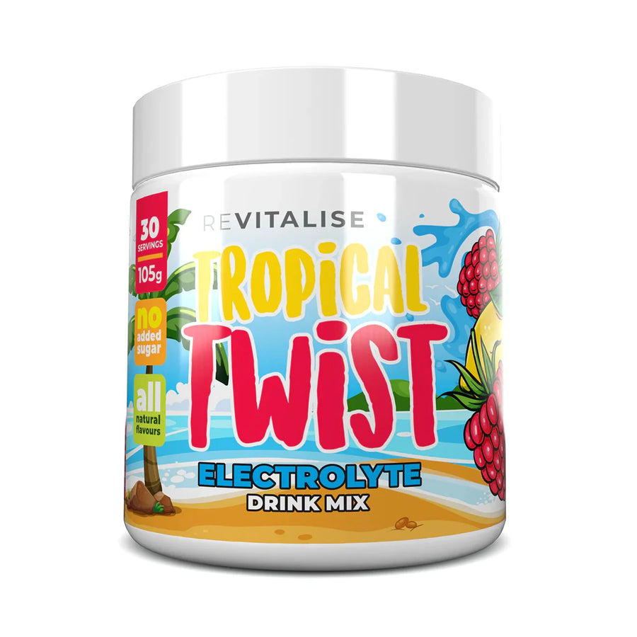 ReVitalise Kids Electrolyte Drink - Tropical Twist - 30 Serves - Love Low Carb