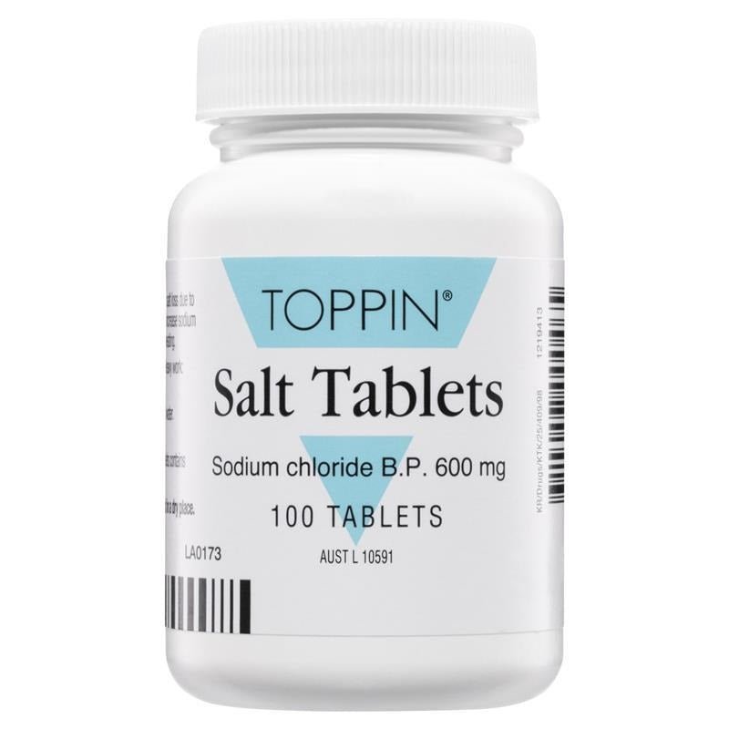 Salt Tablets 600mg  - 100 Tablets