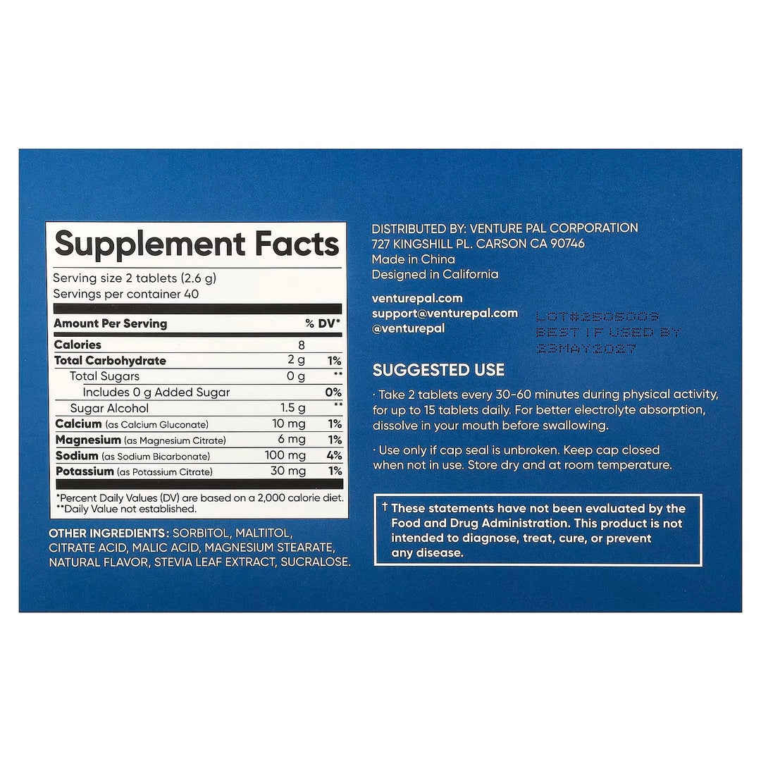 Salt Tablets - Orange - 40 Serves