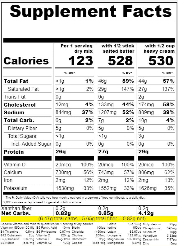 Salted Caramel Keto Chow - 21 Meals - Yo Keto