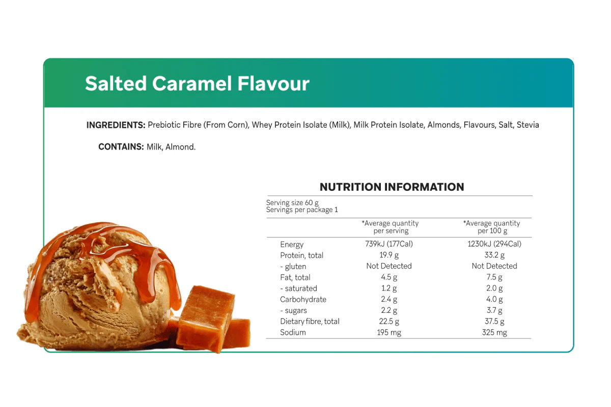 Salted Caramel Smart Protein Bar - Yo Keto