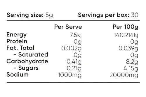 Salty Pineapple - 30 Sachets - Yo Keto