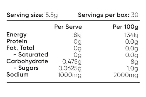 Salty Variety Pack - 6 Sachets - Yo Keto