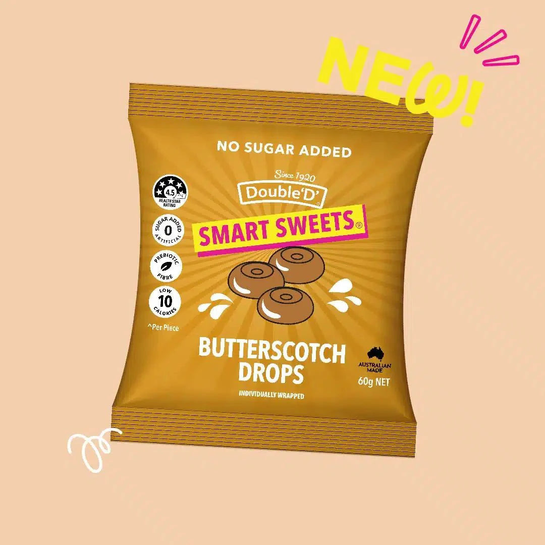 Smart Sweets - Butterscotch Drops - 60g - Yo Keto
