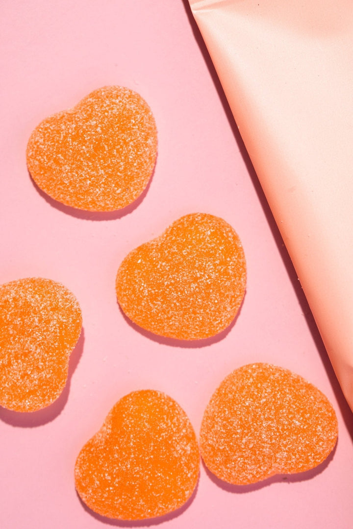 Sour Peach Hearts - Yo Keto