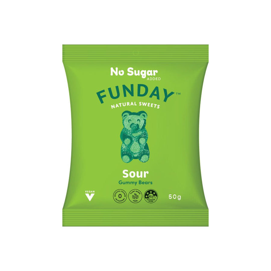 Sour Vegan Gummy Bears - Love Low Carb