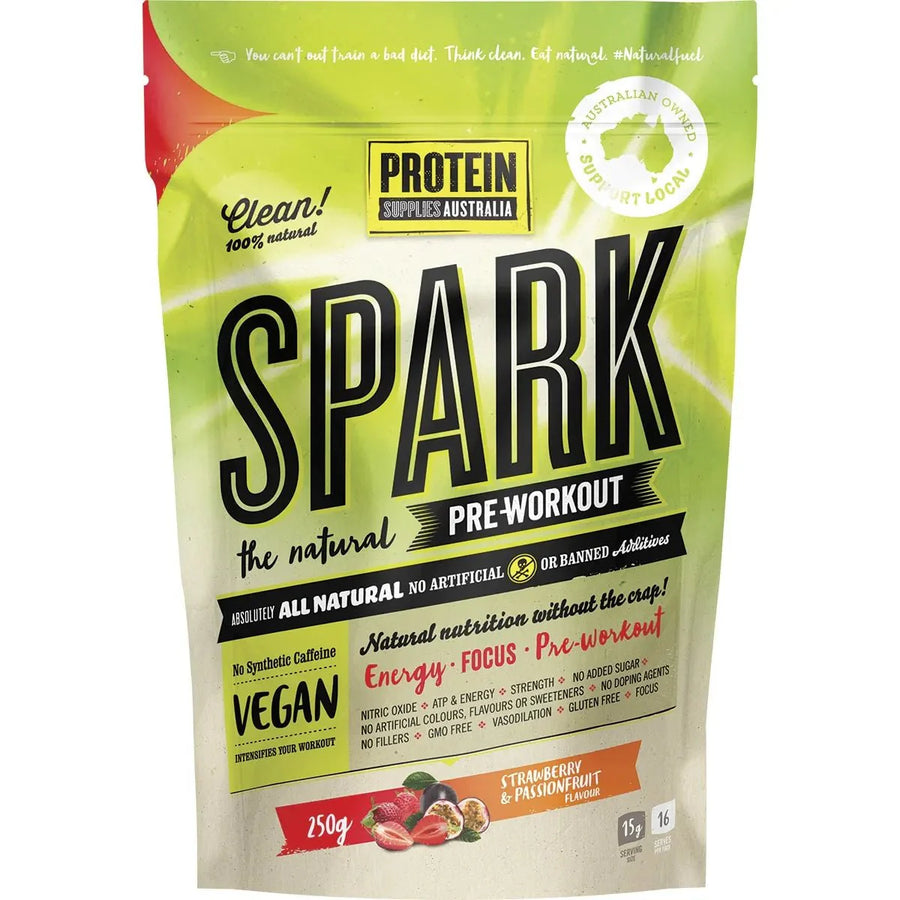 Spark Pre-workout - Strawberry Passionfruit - 250g - Yo Keto