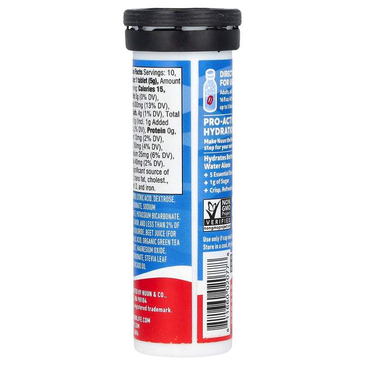 Sports Hydration + Caffeine - Cherry Limeade - 10 Tablets - Expires 31 Dec 2025 - Yo Keto