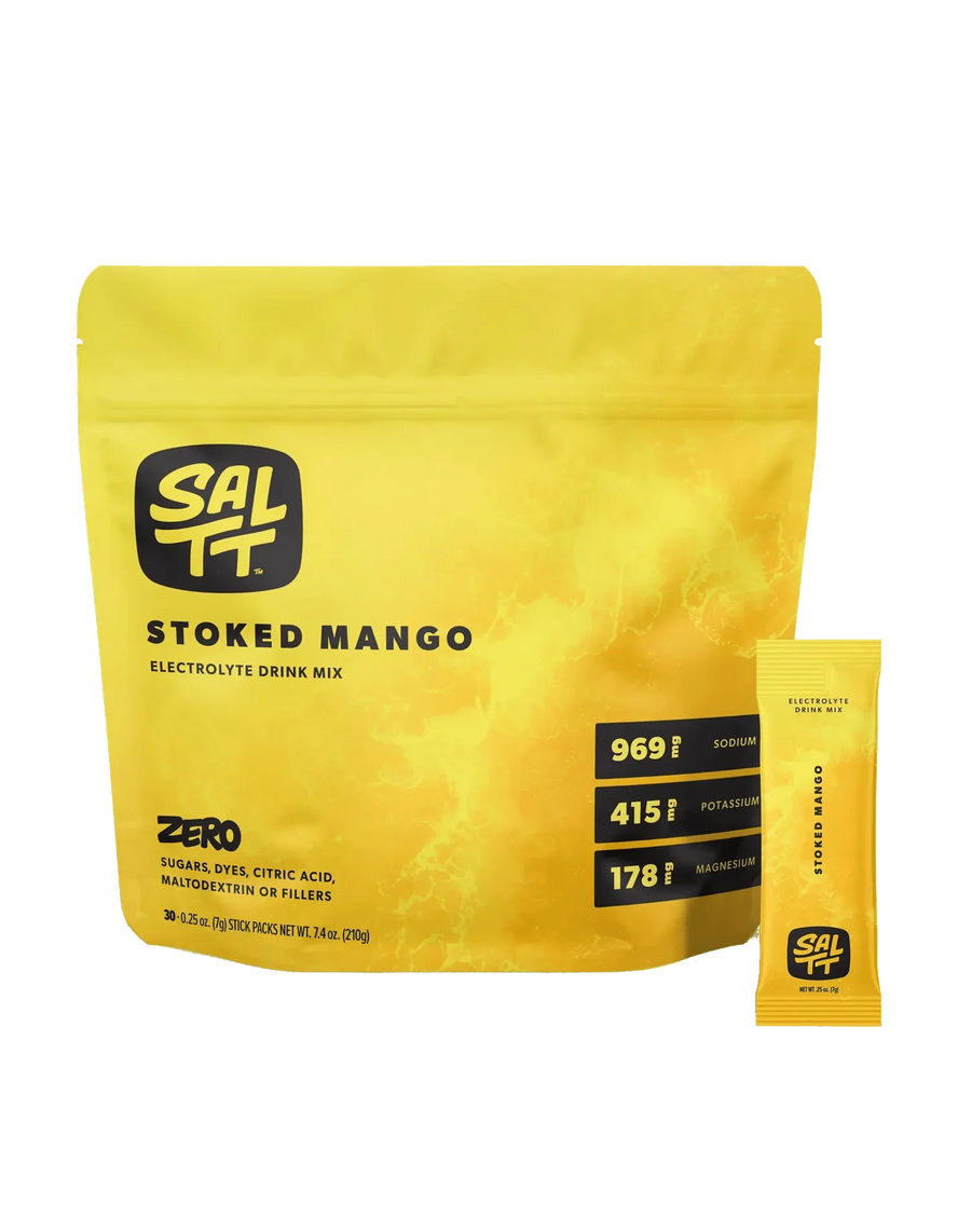 Stoked Mango Electrolyte Drink Mix - 30 Sticks - Yo Keto