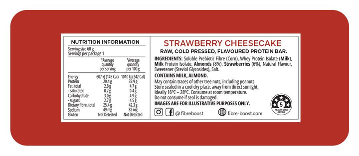 Strawberry Cheesecake Protein Bar - Yo Keto