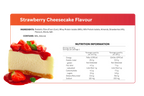 Strawberry Cheesecake Smart Protein Bar - 60g by Smart Diet Solutions with keto-friendly low carb nutrition facts and ingredients details
