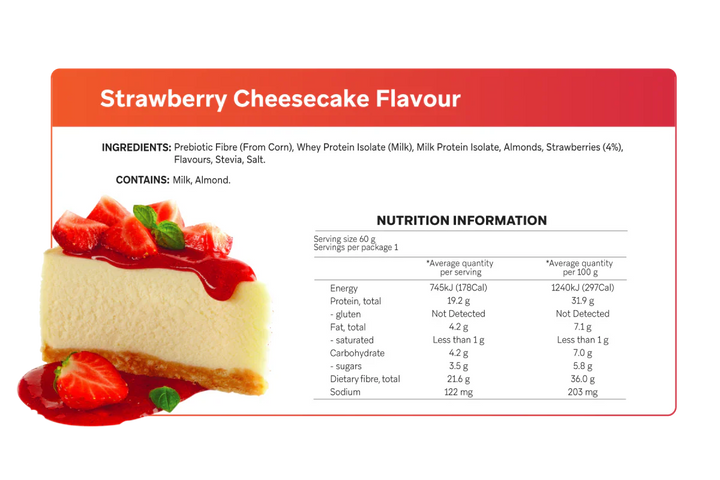 Strawberry Cheesecake Smart Protein Bar - 60g