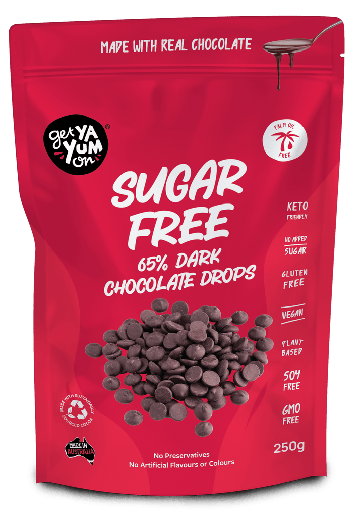 Sugar Free 65% Dark Chocolate Chips - 250g - Love Low Carb