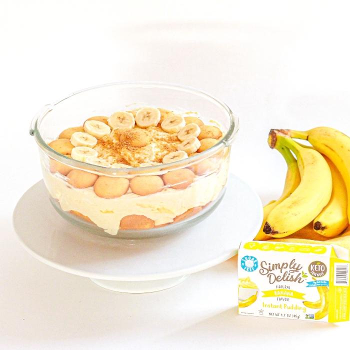 Sugar Free Banana Pudding - Yo Keto