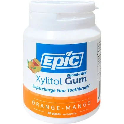 Sugar Free Chewing Gum - Orange Mango - 50 pcs - Yo Keto