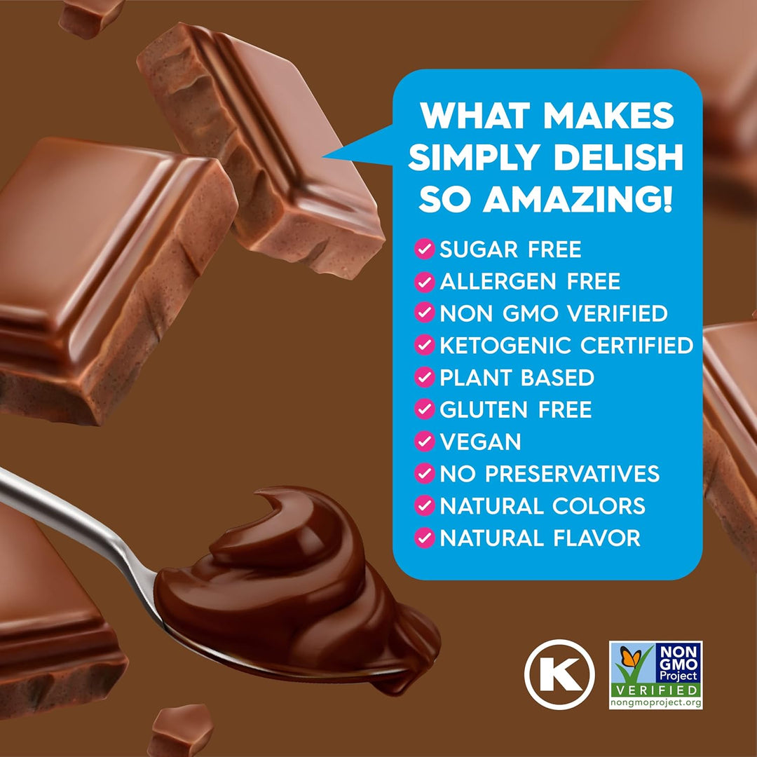 Sugar Free Chocolate Pudding - Yo Keto