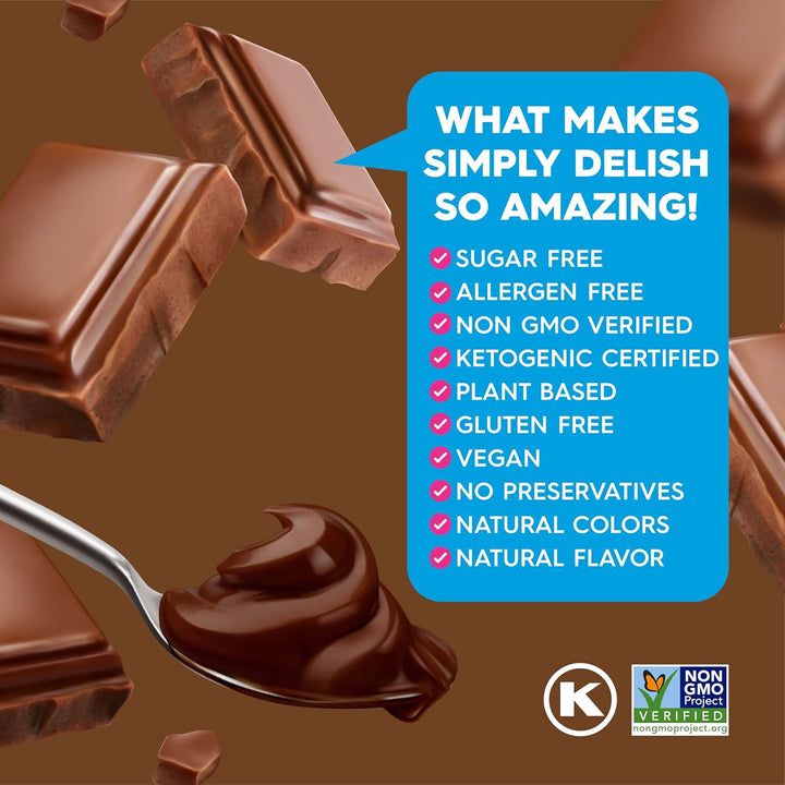 Sugar Free Chocolate Pudding - Yo Keto