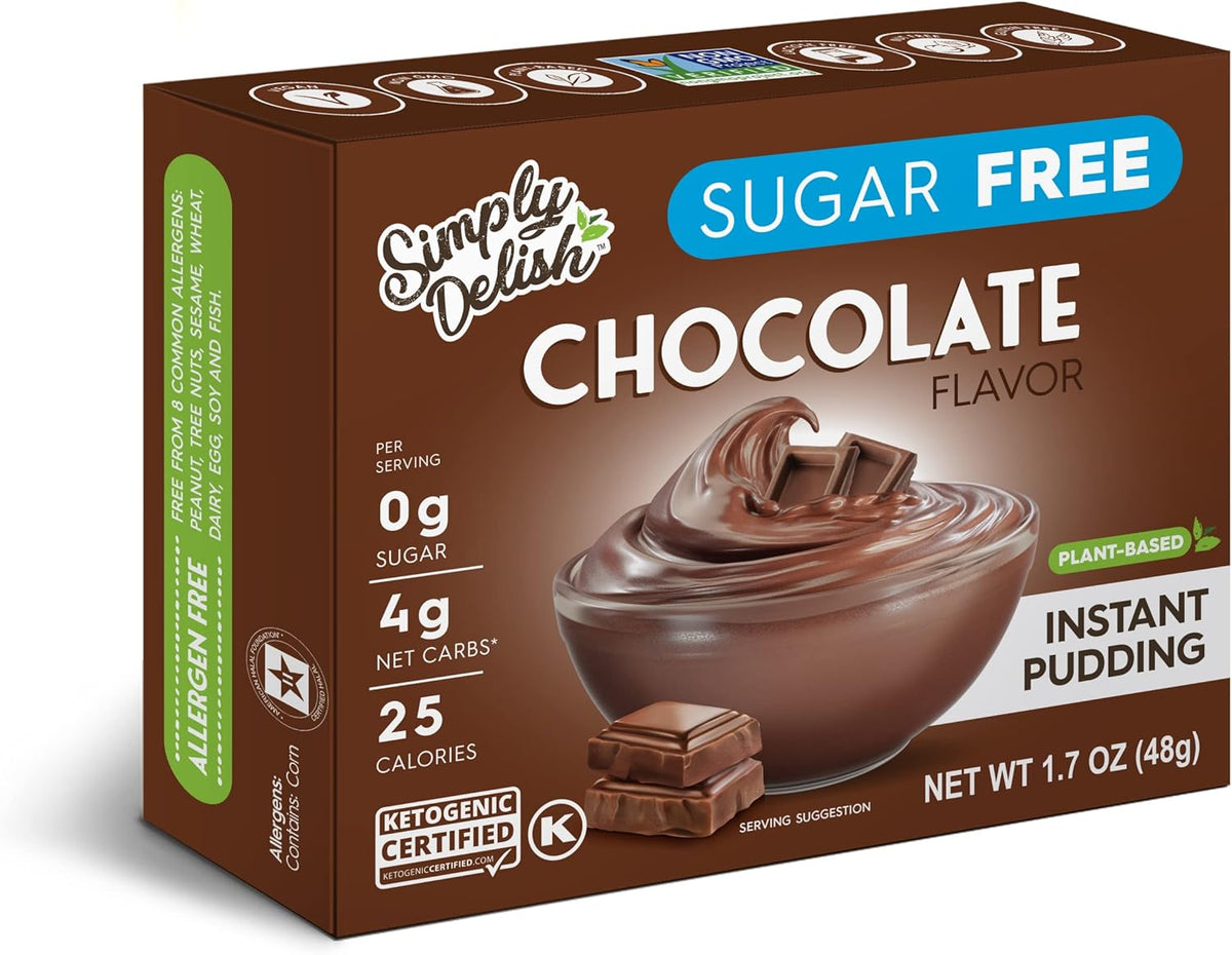 Sugar Free Chocolate Pudding - Yo Keto
