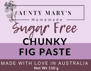 Sugar Free Chunky Fig Paste - Best Before 05 Mar 2025 - Love Low Carb