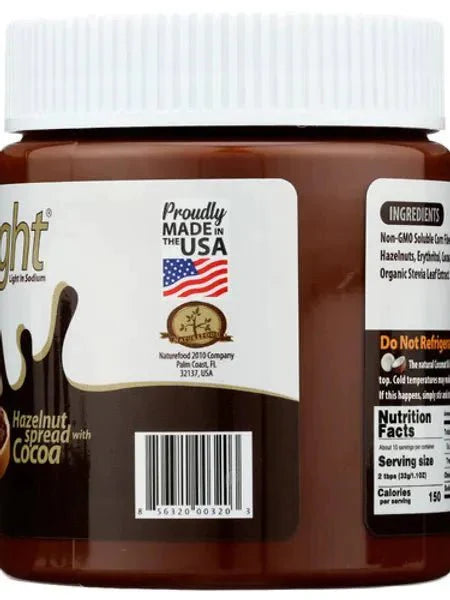 Sugar Free Hazelnut Spread with Cocoa - Yo Keto