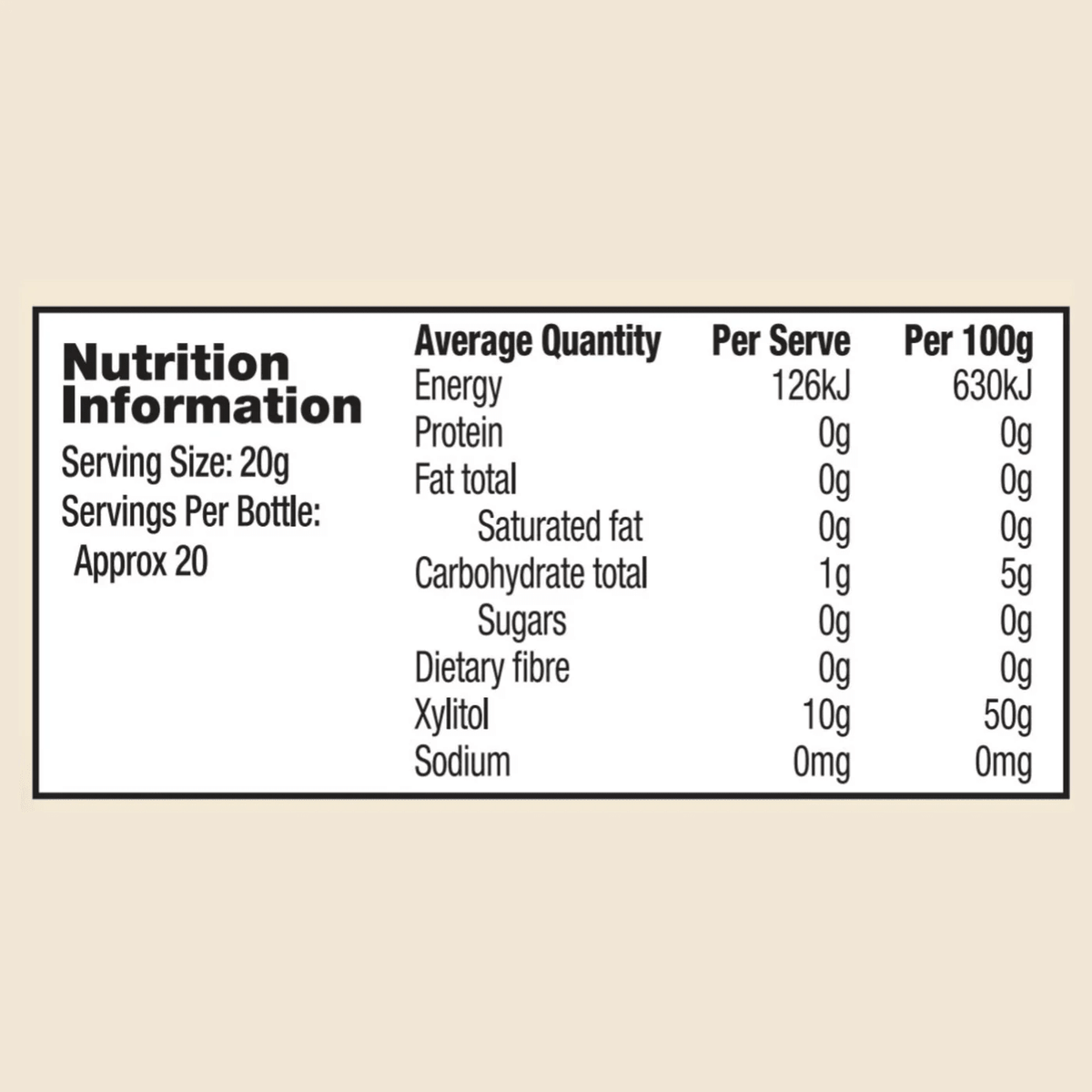 Sugar Free Honey Substitute Syrup - 397g