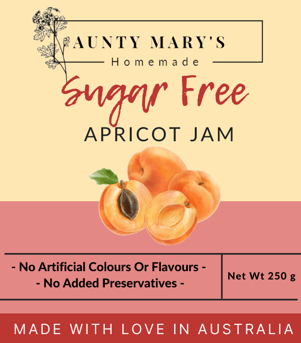 Sugar Free Jam - Apricot - Yo Keto