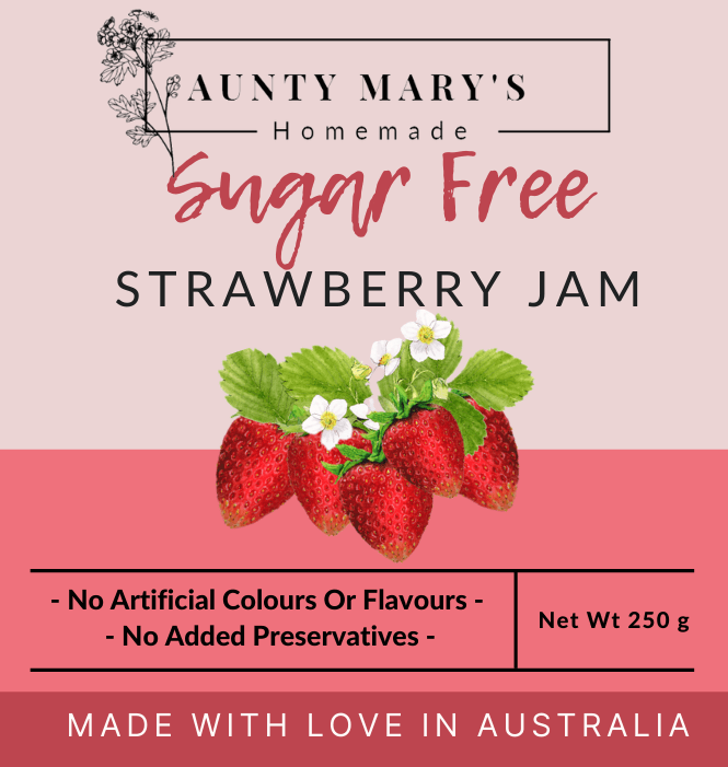 Sugar Free Jam - Strawberry - Yo Keto