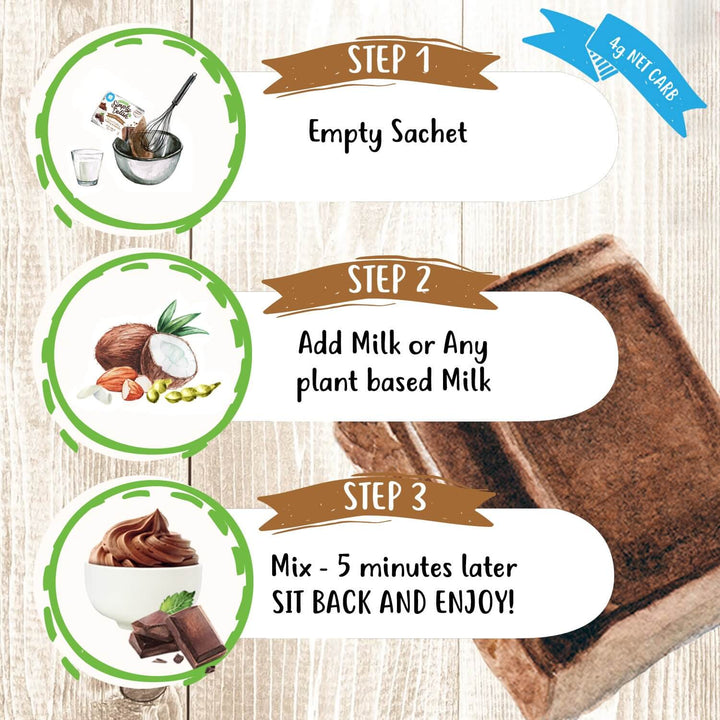 Sugar Free Pudding Bulk 6 Pack - Yo Keto