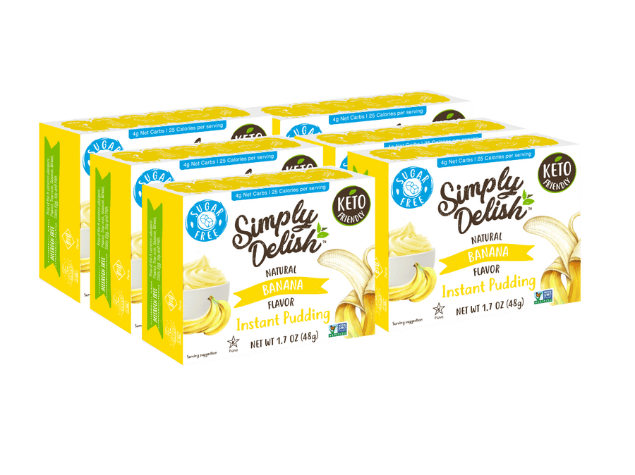 Sugar Free Pudding Bulk 6 Pack - Yo Keto