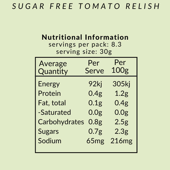 Sugar Free Tomato Relish - Yo Keto