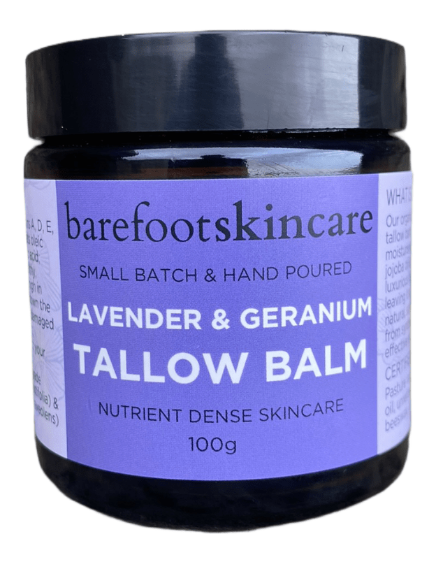 Tallow Balm - Lavender & Geranium - 100g - Love Low Carb