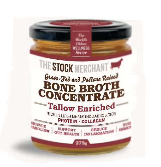 Tallow Enriched Beef Bone Broth Concentrate - 275g - Love Low Carb