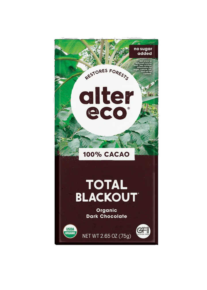 Total Blackout - 100% Cacao Dark Chocolate - Yo Keto