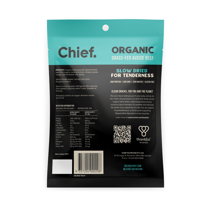 Traditional Beef Biltong - 30g