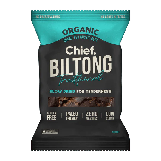 Traditional Beef Biltong - 90g - Yo Keto