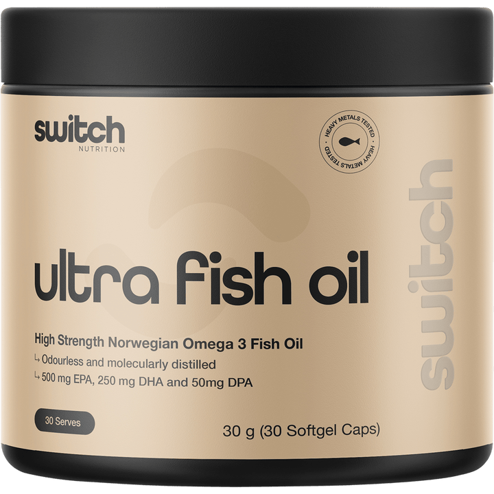 Ultra Fish Oil High Strength Norwegian Omega 3 - 30 Caps