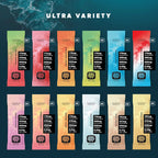 Ultra Variety Electrolyte Drink Mix - 30 Sticks by SALTT, colorful sachets in assorted flavors from Drinks and Electrolytes collections
