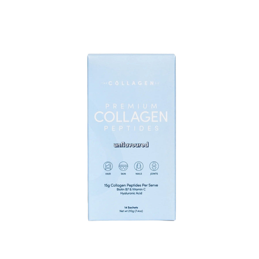 Unflavoured Premium Collagen Peptides - Sachets - 210g - Love Low Carb