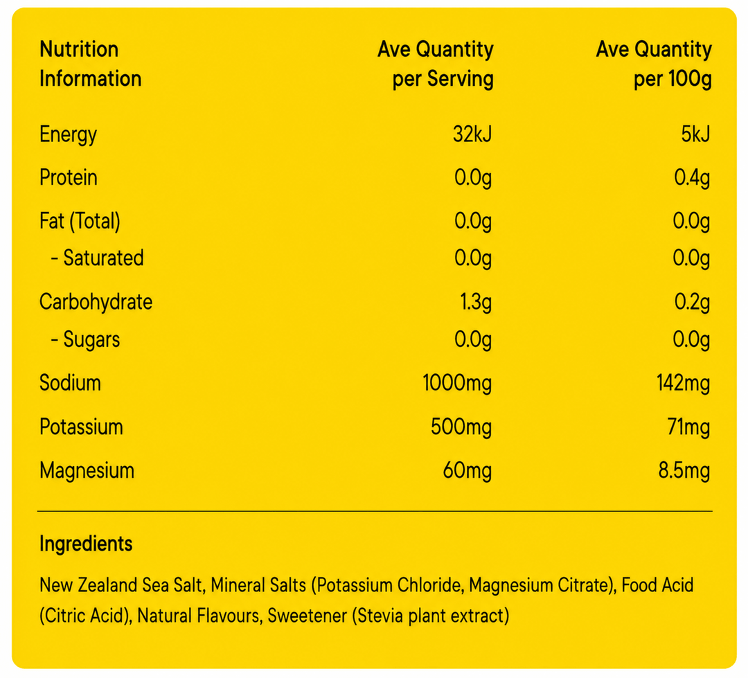 Orange Zest Hydration Drink Mix - 12 Sachets