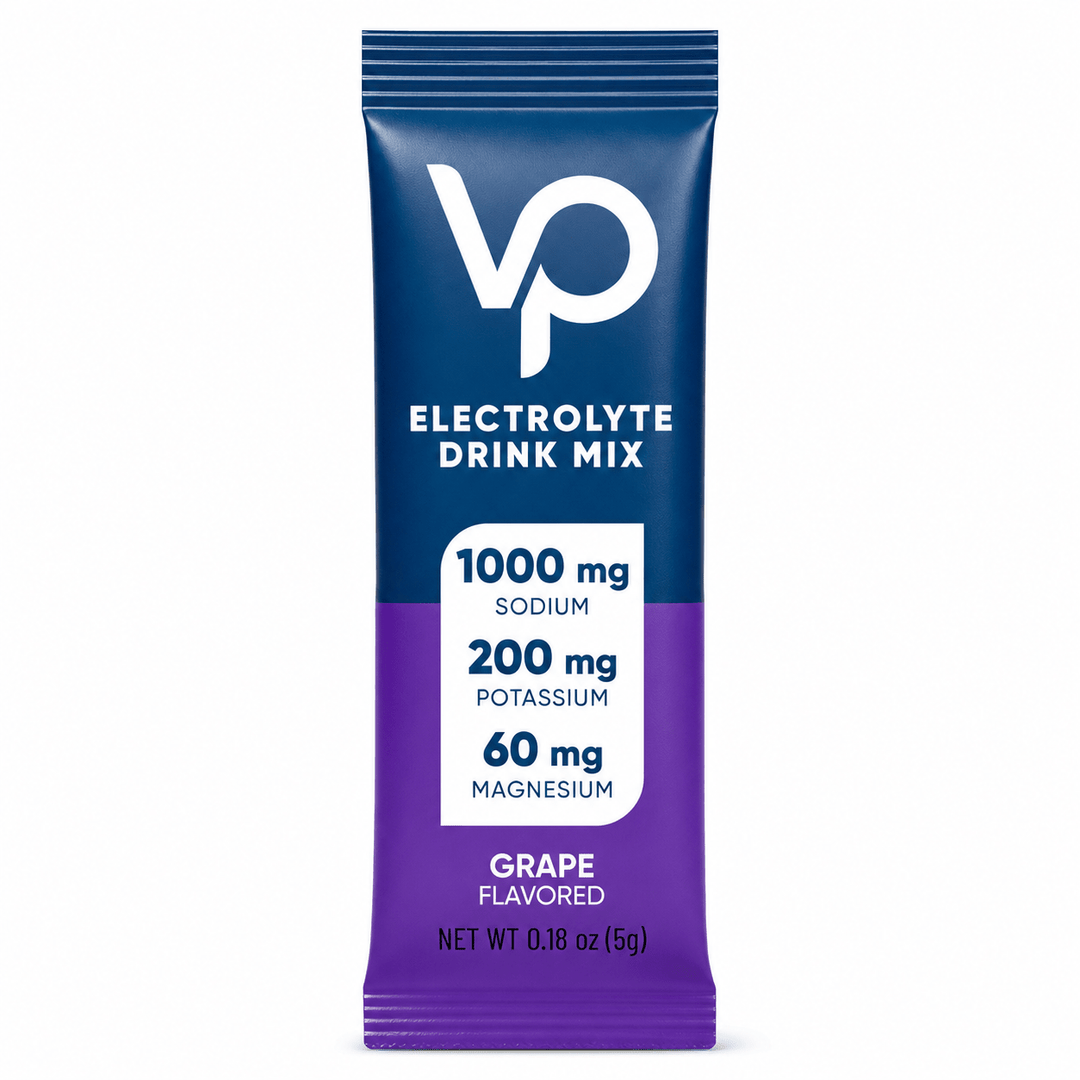 Venture Pal - Single Stick grape flavored electrolyte drink mix with sodium, potassium, magnesium for hydration and energy.